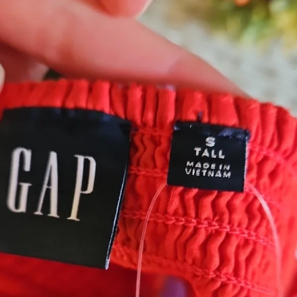 GAP Red and Purple Floral Maxi Dress - Picture 2 of 3